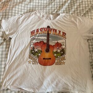 Nashville Graphic women’s T-Shirt - White